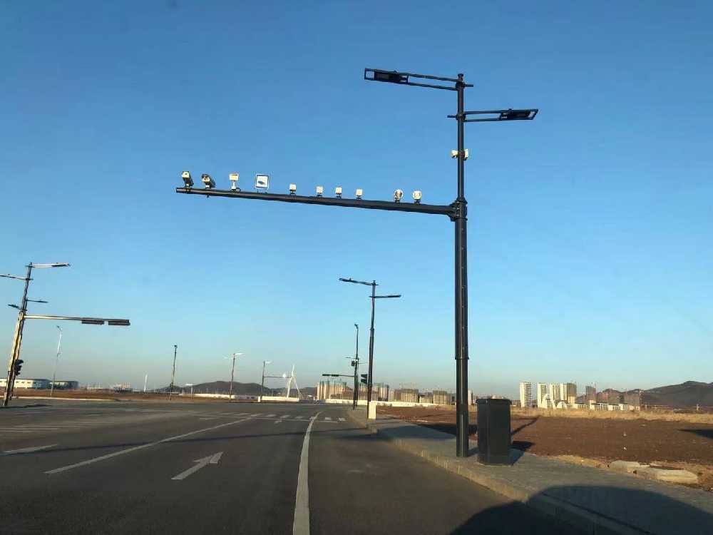 崇州市黑龙江佳木斯综合路灯杆项目